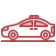 Police car icon 64x64