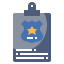 Police badge icon 64x64