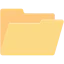 Empty folder icon 64x64