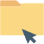 Folder management icon 64x64