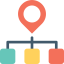 Hierarchical structure icon 64x64