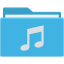 Music folder Symbol 64x64