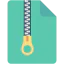 Zip folder Symbol 64x64