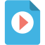 Video folder Symbol 64x64