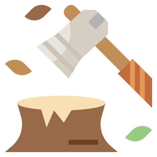 Deforestation icon