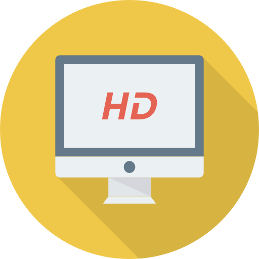 Hd screen icon