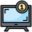 Tv screen icon 64x64