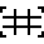 Rule of thirds Symbol 64x64