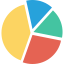 Pie chart icon 64x64