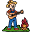 Guitar player icon 64x64
