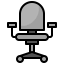 Office chair icon 64x64