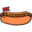 Hot dog icon 64x64