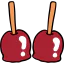 Caramelized apple icon 64x64