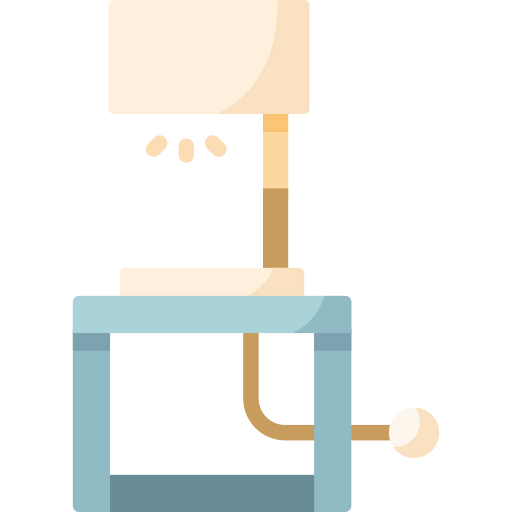 Table lamp icon