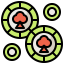Casino chips icon 64x64