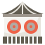 Circus tent icon 64x64