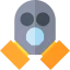 Gas mask icon 64x64
