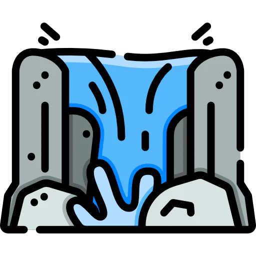 Waterfall icon