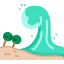 Tsunami icon 64x64