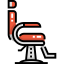 Hairdresser chair icon 64x64
