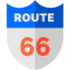 Route 66 icon 64x64
