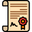 Certificate icon 64x64