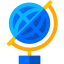 Globe icon 64x64