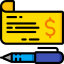 Cheque icon 64x64