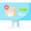 Online booking icon 64x64