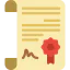 Certificate icon 64x64