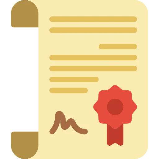 Certificate icon