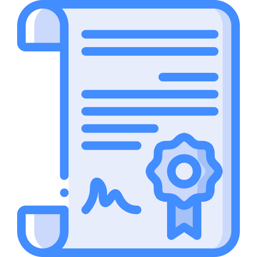 Certificate icon