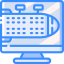 Desktop computer icon 64x64