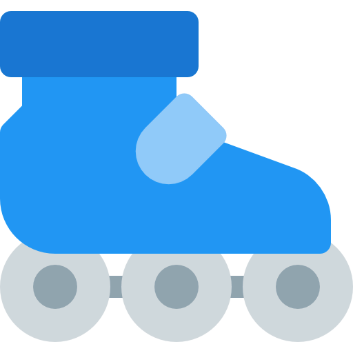 Roller skates icon