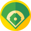 Baseball field icon 64x64