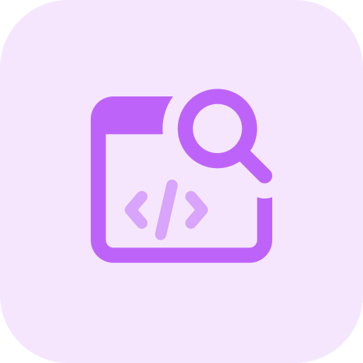 Web search engine icon