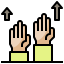 Hand up іконка 64x64