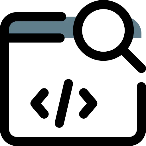 Web search engine icon