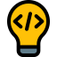 Idea bulb icon 64x64