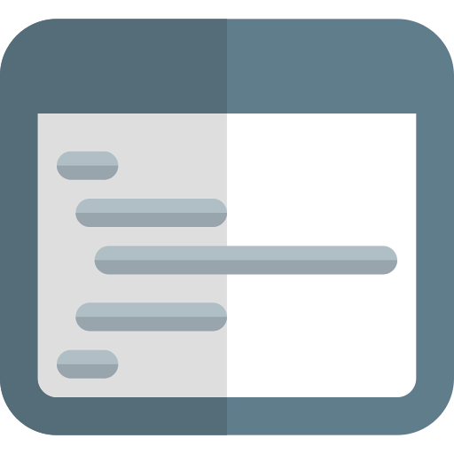 Web development Ikona