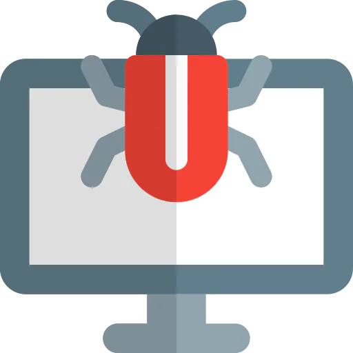 Computer bug biểu tượng