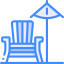 Beach chair ícono 64x64