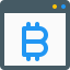 Bitcoin іконка 64x64