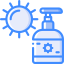 Sun cream icon 64x64
