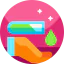 Hazardous substance icon 64x64
