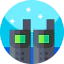 Walkie talkies icon 64x64