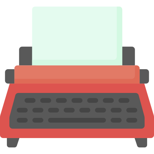 Typewriter icon