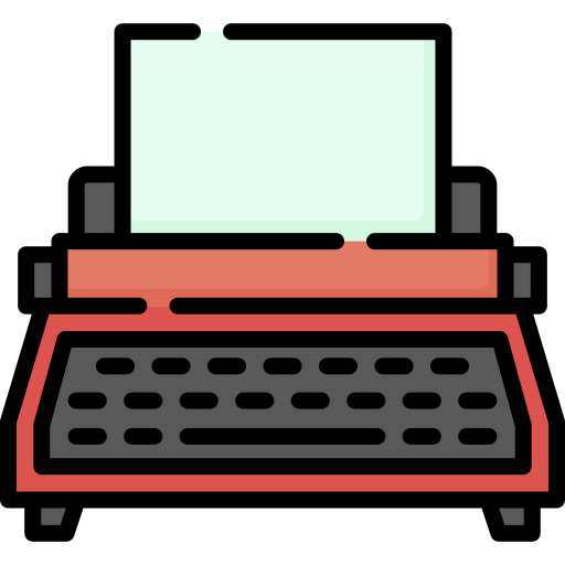 Typewriter icon