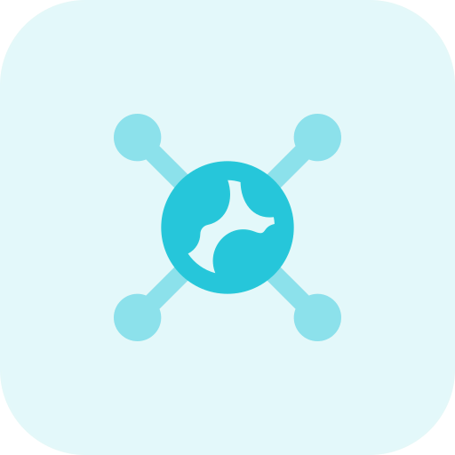 Global network icon