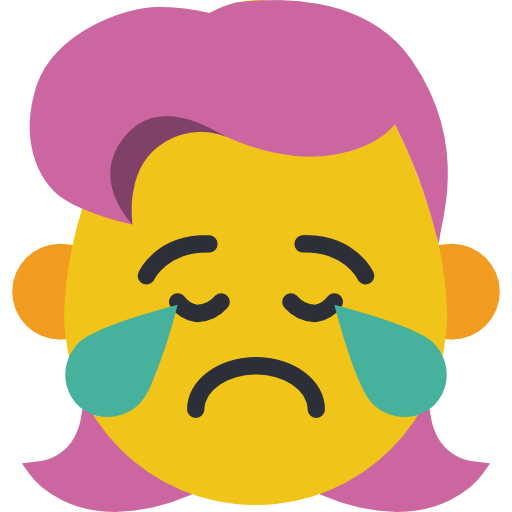 Crying icon